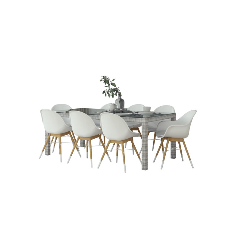 Ensemble repas pour 8 personnes Alyisa