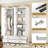 89"  Large Armoire Wardrobe with Drawers