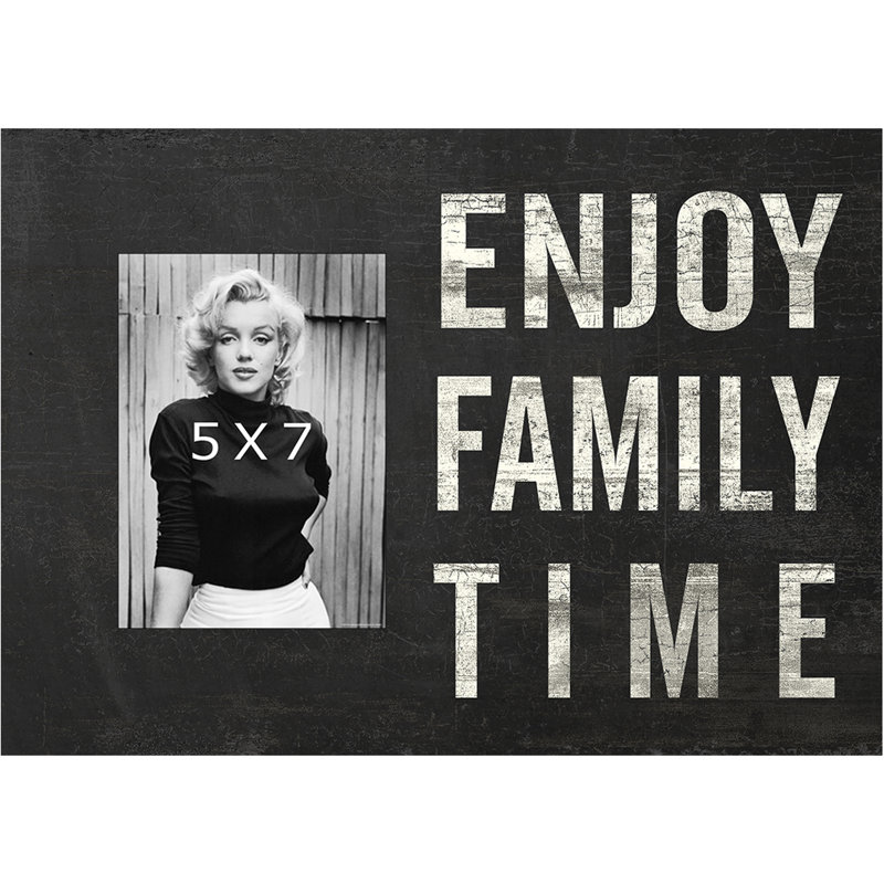 Cadre photo « appréciez family time »