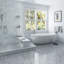 Juno 1" Diamond Hexagon Polished Marble Mosaic-452431198
