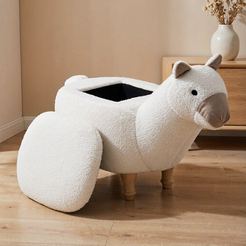 Upholstered Faux Fur Standard