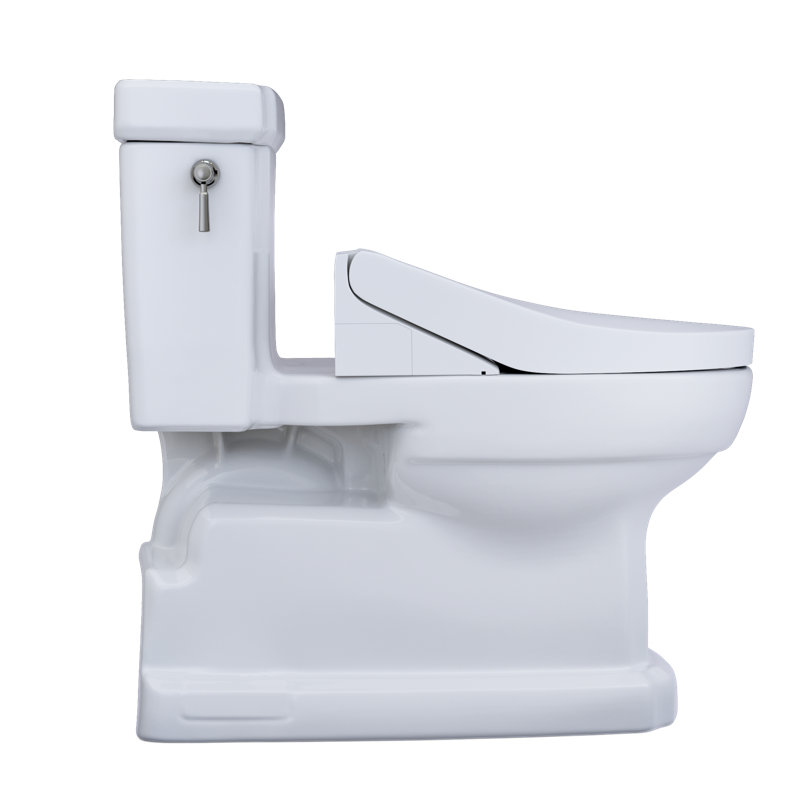 TOTO Guinevere 1.28 GPF Elongated Floor Mounted Bidet Toilet (Seat Included)