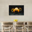 Peeled Orange Levitation Minimalist Modern Vibrant Fruit Wall Art Print by Leon - Print-903320989