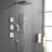 Complete Shower System with Bodysprays-110679974