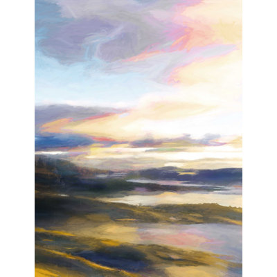 Moody Landscape - Impression sur toile tendue