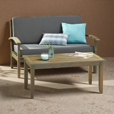 SIEGE D'AMOUR + TABLE BASSE