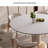 Shirine Round Solid Wood Base Dining Table-1373360803