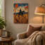 Western Cowboy Canvas Wall Art 30x40cm