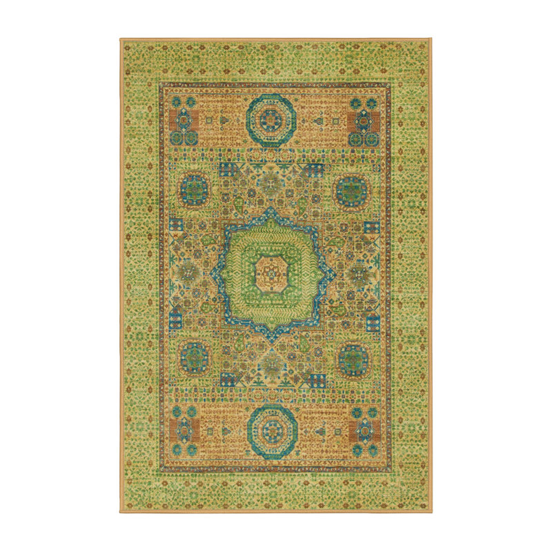 Abstract Indoor Rug, Rectangle 8' x 10'
