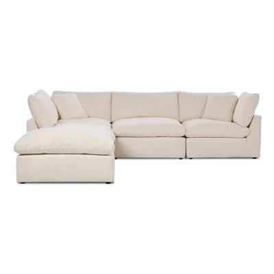 Stevie 4Pc Laf Sectional W/Ottoman