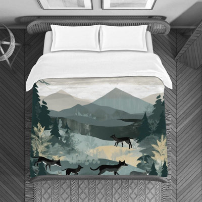 Wolf Wildlife Duvet Cover