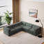 Ensemble de canapé modulaire en L 106 po modulaire en chenille 106 po-1675709236