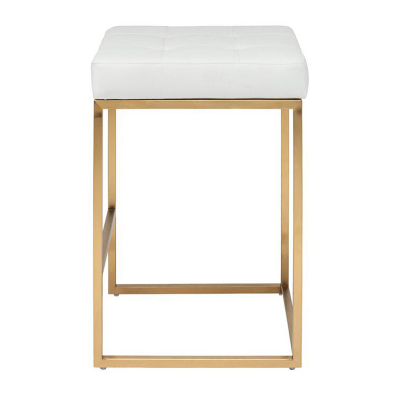 Angrisano Plumerville 26 Counter Stool, White