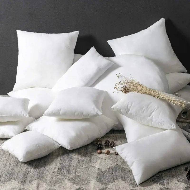2 Pieces Pillows Soft And Skin-Friendly And Suitable For Bedroom And Living Room, Square 18"