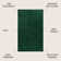 Asahi Solid Low-Pile Emerald Rug