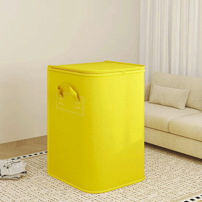 a Storage Storage Bags Clothes Blanket Storage Bins Foldable Closets Organizers With Reinforced Handle For Home Dorm Storage And Organization Fabric Bags For Organizing