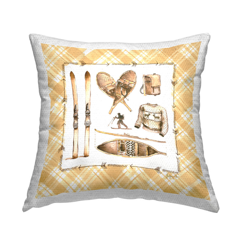 Coussin Cozy Winter Sports