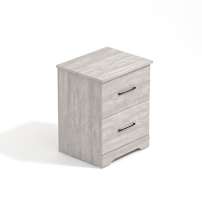 Arkia 23.6'' Tall 2 - Drawer Nightstand