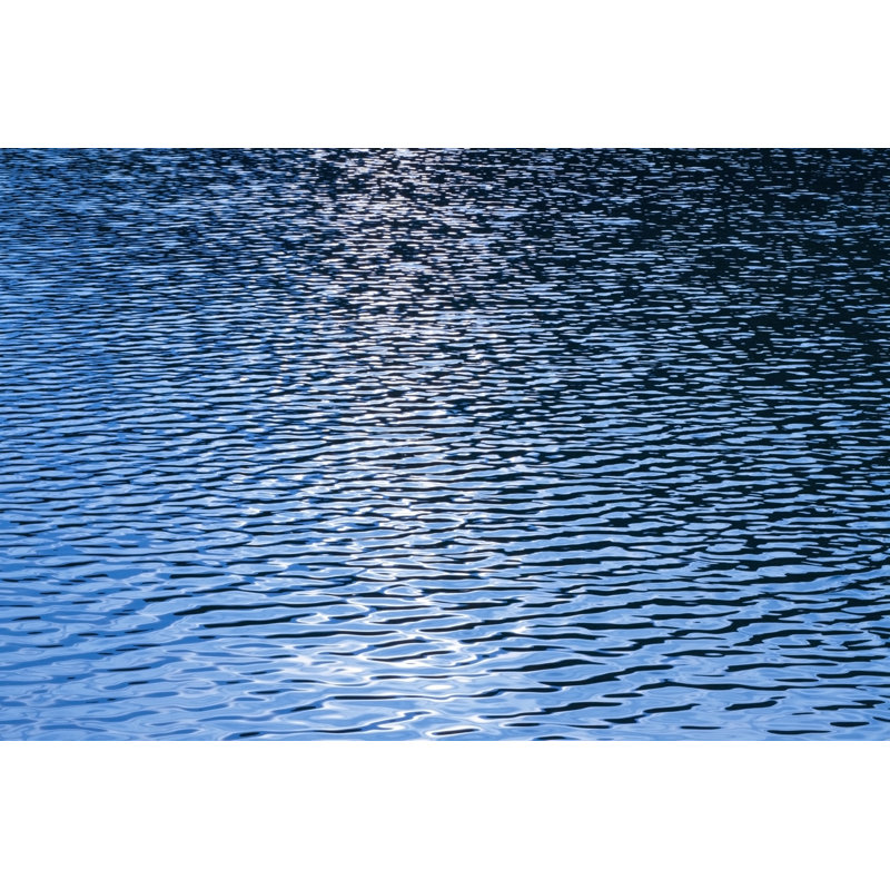 Blue Rippled Water by Dimitris66, 24" H x 36" W