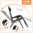 Dyte Powder Coated Steel Outdoor Lounge Chair-2046070160