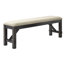 Banc en bois massif Dunblane
