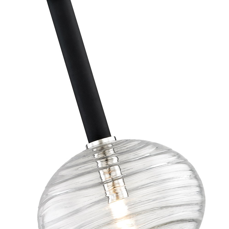 Breton 1 - Light Pendant, Polished Nickel