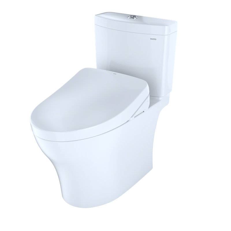 Aquia® Dual-Flush Elongated Two-Piece Toilet with Tornado Flush (Seat Included)