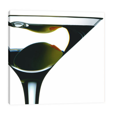 Reproduction de photo sur toile tendue, "martini" par barry seidman