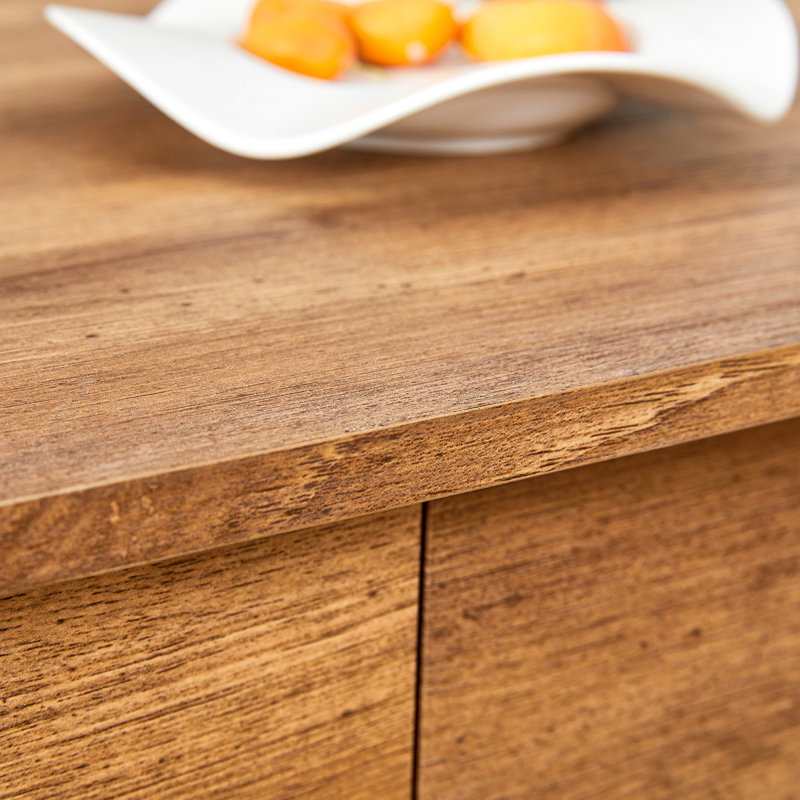 Coffee Table With Double Drawers. The Board Surface Is MDF Sticker, And Both Sides Are  Tempered Glass. The Design Is Simple And Elegant, With Excellent Storage Functions.