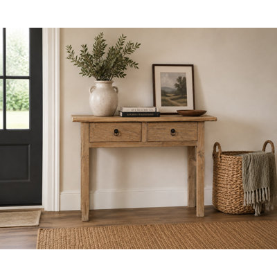 Console en bois massif Darella