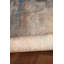 Tapis beige et bleu tissé à la machine-876929634