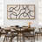 Black Abstract Lines on Beige Modern Art-100937293-111695715