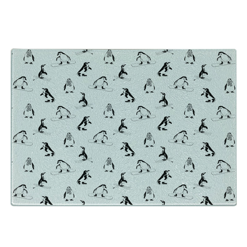 Penguins de ski en écharpe Ambesonne