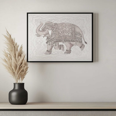 «Graceful Elephant» par Amber Sterling, reproduction d'art