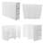 36 Pair Stackable Shoe Storage Cabinet