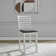 Luz Gathering Height Trestle Table Set w/ Upholstered Chairs