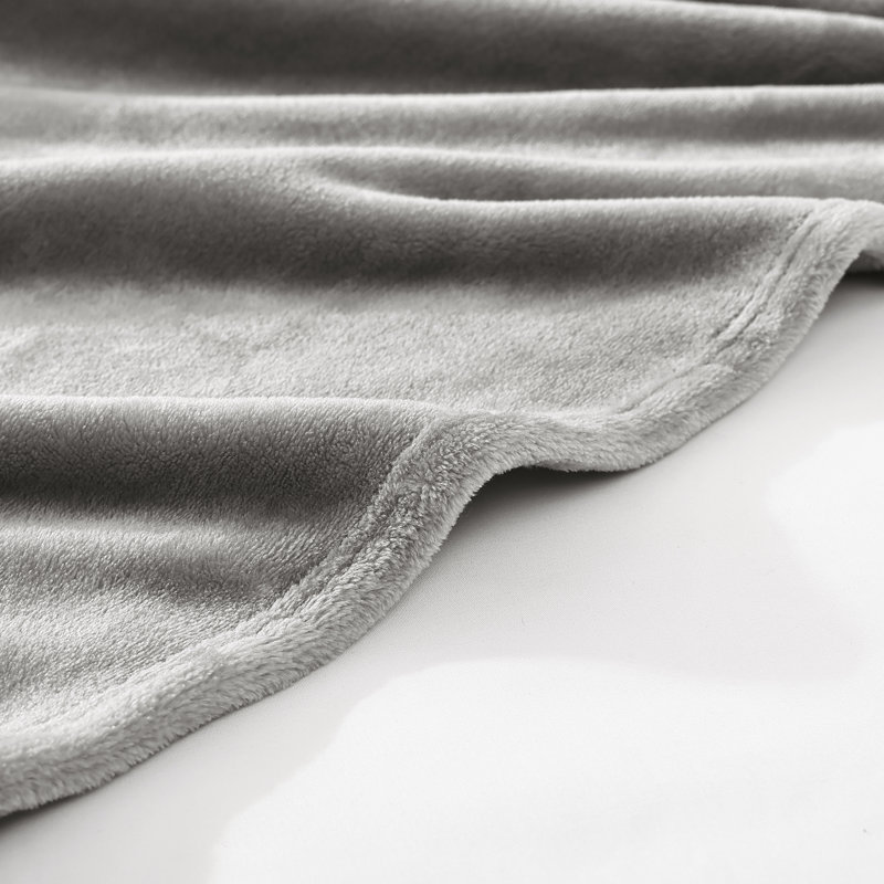 Couverture Poppy & Fritz, Grand lit, Gris
