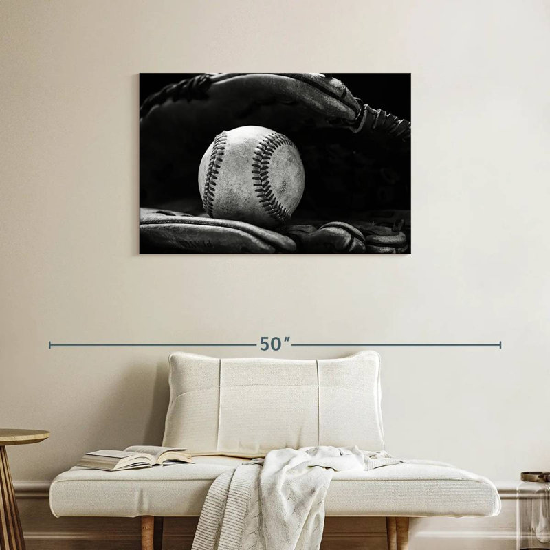 Sireci Glove Holding Baseball, 24" H x 36" W