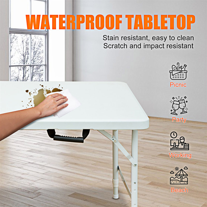 Table de camping portable pliante