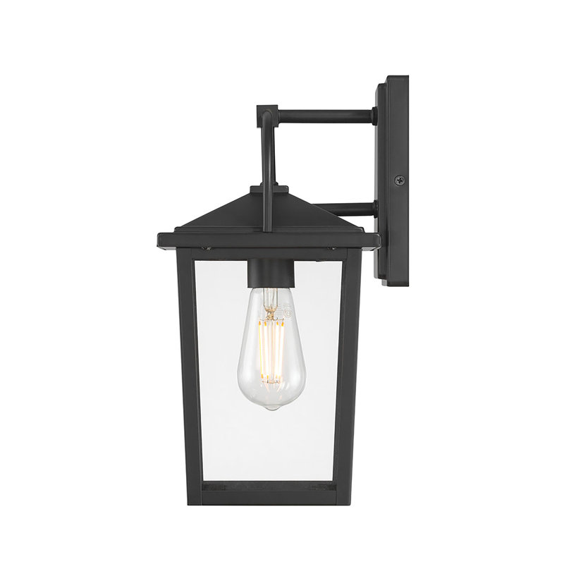 Strathden 13.5" High 1-Light Outdoor Lantern, 13.5