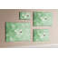 Wall Mounted cork board with print decorative wall message pin boards for office bulletin board ideas Triangle abstract