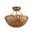 3 - Light Bowl Semi Flush Mount