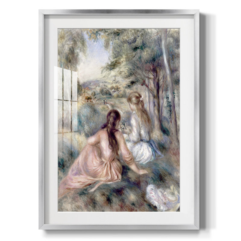 Graedy - Toile tendue avec châssis, Argent argent
