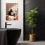Gorilla In Bathtube 1 Piece Wrapped Canvas Wall Art-1012360845
