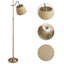 Lampe sur pied arquée 62,2 po Maraia-88622729