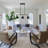 Aber 3 - Light Dimmable Kitchen Island Dome Chandelier