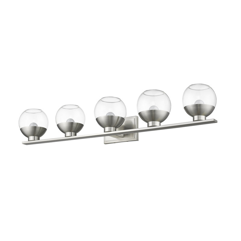 Mingus 5 - Light Dimmable Vanity Light, Brushed Nickel