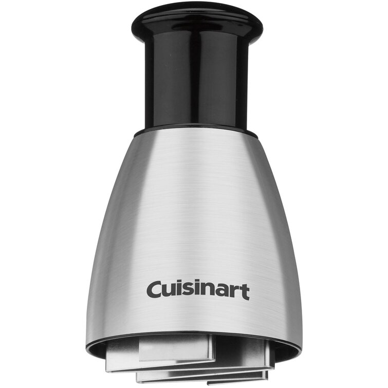 New Cuisinart Silver Push Chopper, Chop, Mince, Dice