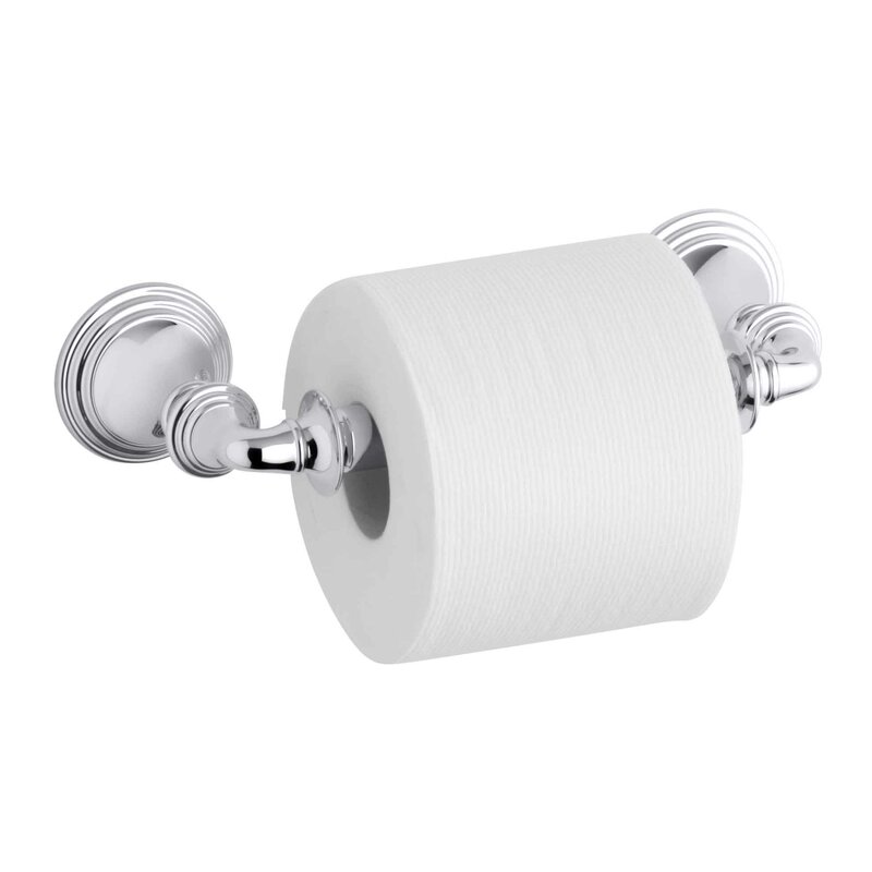 K-10554-CP,BN,2BZ Kohler Devonshire Toilet Tissue Holder & Reviews ...