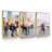 Modern - 3 Piece Single Picture Frame Print Set on Canvas